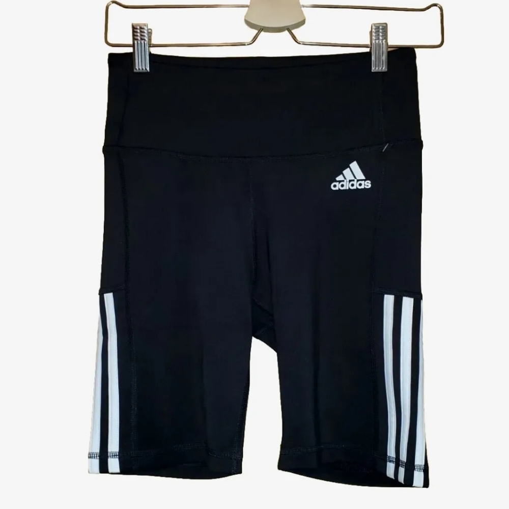 Adidas Aeroready Biker Shorts Cycle 1/2 Tights Primegreen 3 Stripe